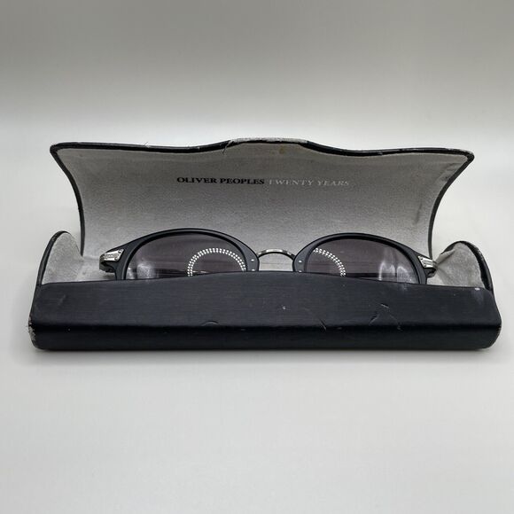 Oliver Peoples Wylie Vintage 008/AG Black Frames Sz 45 22 138 w/Original Case main image 5